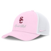 USC Trojans Nike Pink SC Interlock Sports Club Rise Structured Trucker Hat